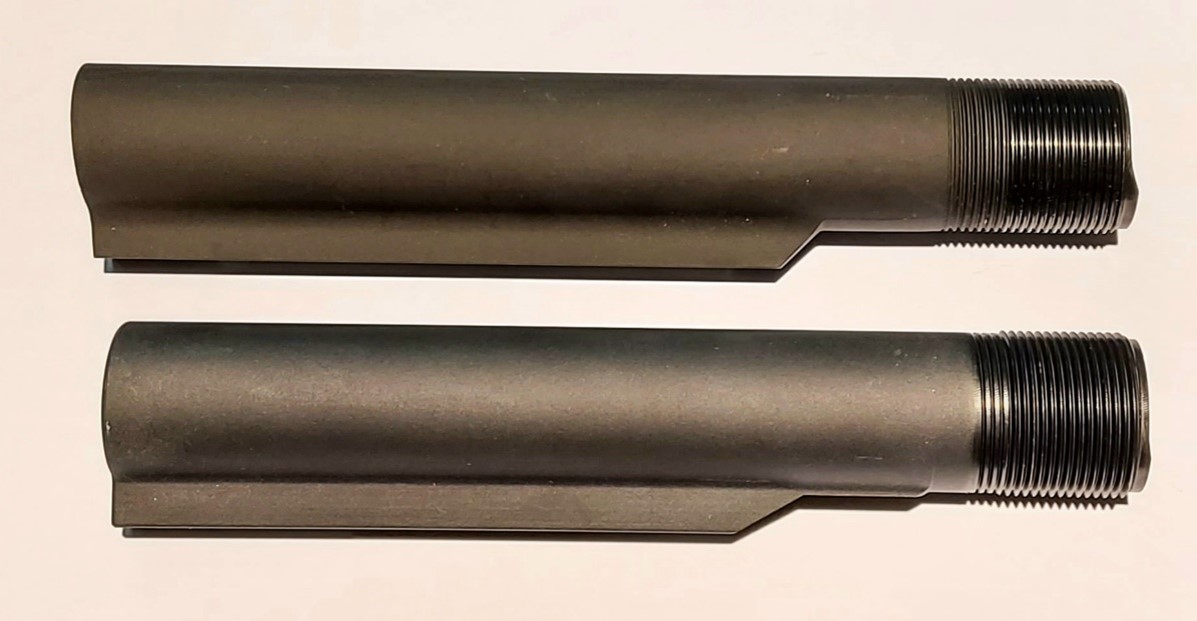 Mil-spec ja commercial putken erot.