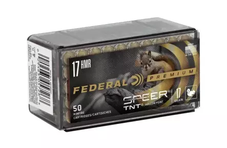 17 HMR Federal 17gr TNT JHP - 17 HMR pienoiskiväärin patruunat - P770 - 5