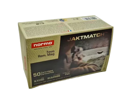 7mm RM NORMA Jaktmatch 9,7g FMJ 50kpl - Muut kiväärin patruunat - 20170260 - 3