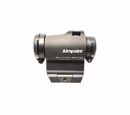 Aimpoint H2 punapiste 39 mm spacer:illa, käytetty - Käytetyt valopisteet ja -suurentajat - vaihto02150 - 2