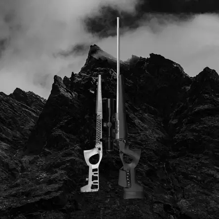 KKC Core Tikka T3/T3X Musta oik. kätinen - Kiväärin tukit, -perälevyt ja -osat - 5000 - 2