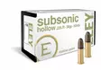 22lr Eley Subsonic HP 38gr 50kpl - 22 LR Subsonic pienoiskiväärin patruunat - 05400 - 1