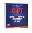 CCI 500 Small Pistol Primer - Pistol primers - 190130 - 1
