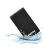 Modestone Waterproof Memo Notebook 96x148mm Black, 50 Sheets, 100 Pages - Note-taking and writing tools - A30 - 3