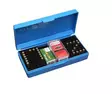 Patruunarasia MTM Rimfire Ammo Box 100rnd Blue - Kiväärin patruunarasiat - 341600 - 1