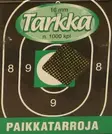 TARKKA Paikkatarra rasteri 16mm neliö 1000kpl - Paikat - 241230 - 1