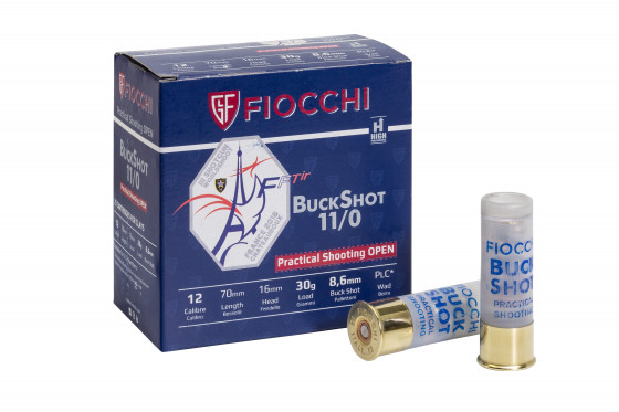 12/70 Fiocchi Buckshot Open 30g - Shotgun buckshot cartridges, over 4mm - 864180 - 1