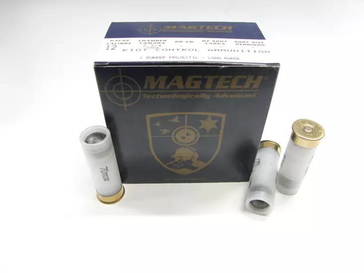 12/70 Magtech kumitäyteinen 25kpl - Non-lethal, paukku, haulikko - 097040 - 1