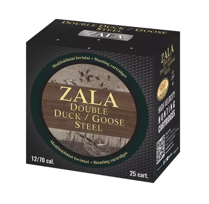 12/70 Zala Arms Steel Double Duck #3+#5 32g - Replacement shotgun cartridges - 1300130 - 2