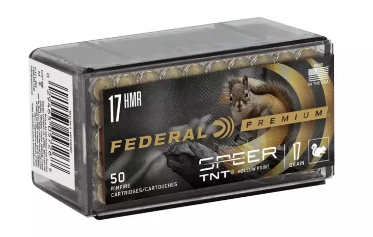 17 HMR Federal 17gr TNT JHP - 17 HMR Mini Rifle Cartridges - P770 - 5