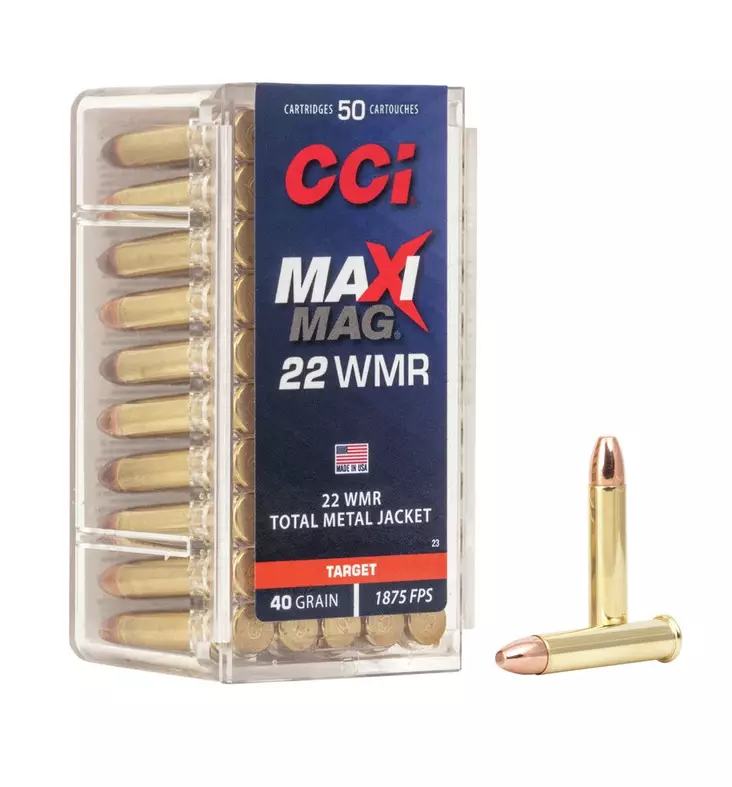 CCI 22 WMR Maxi-Mag TMJ - 22 WMR pienoiskiväärin patruunat - 130100 - 3