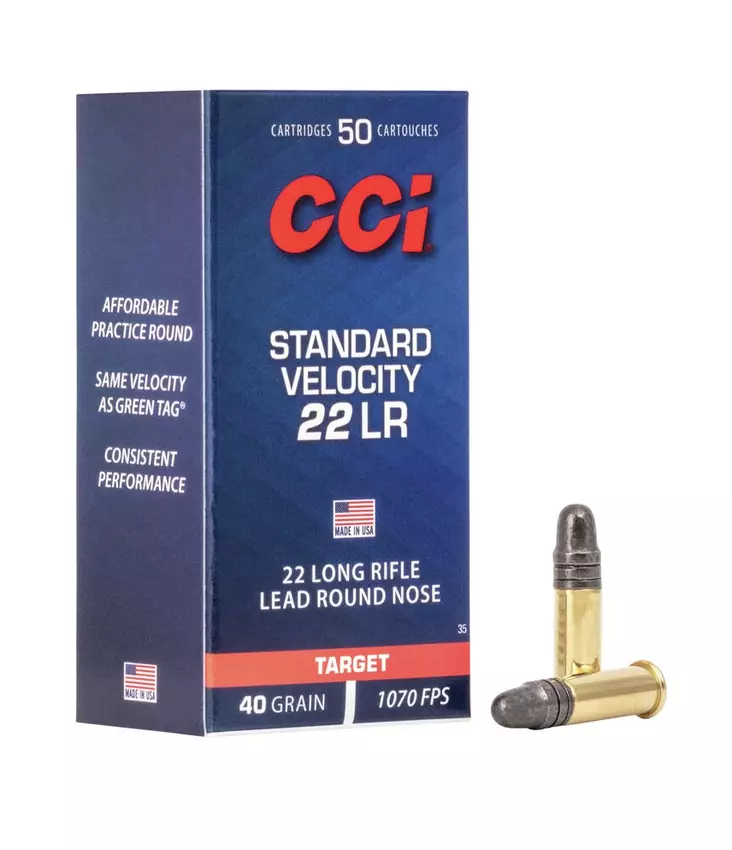CCI 22LR Standard Velocity - 22 LR Standard Velocity patruunat - 130020 - 3