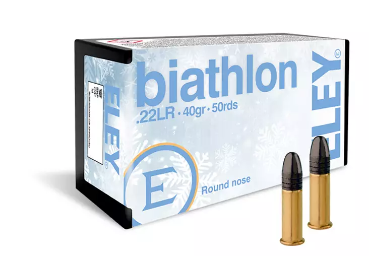 22lr Eley Biathlon Club 40gr 50kpl - 22 LR Standard Velocity patruunat - 03130 - 1