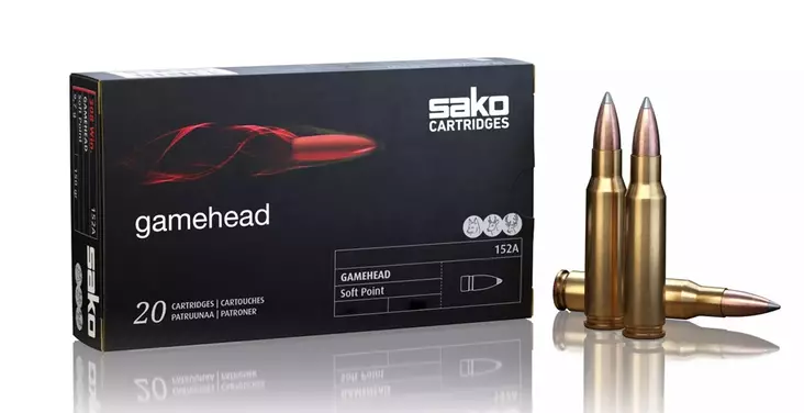 243 Win SAKO Gamehead SP 5,8g - 243 Win. -kiväärinpatruunat - C615112ESA10 - 2