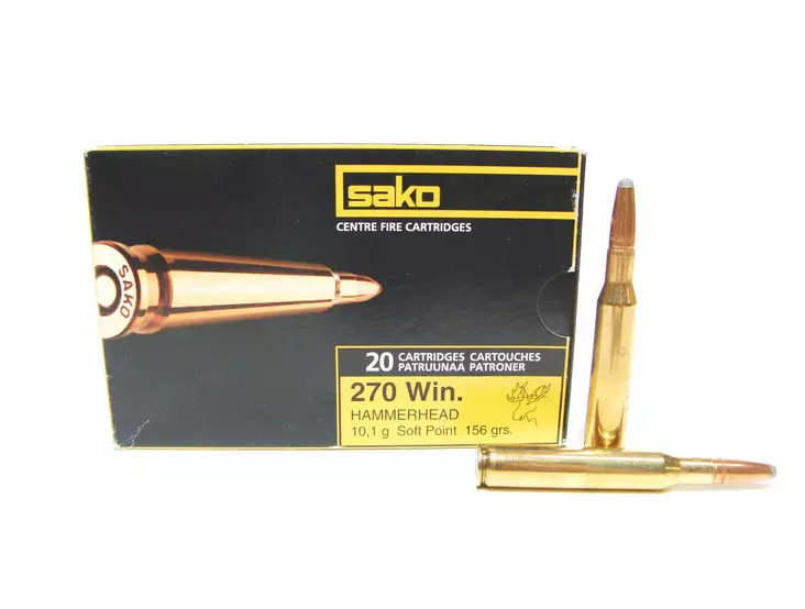 270 Win Sako 10,1g Hammerhead 20kpl - Muut kiväärin patruunat - C621211BSA10 - 1