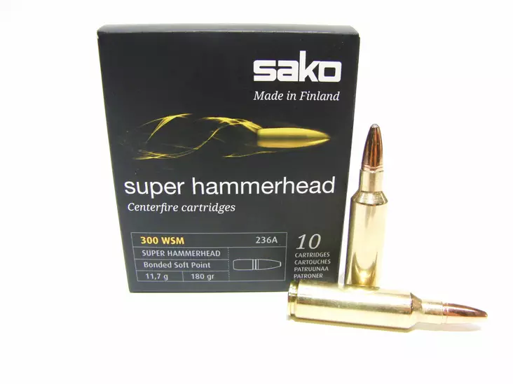300 WSM SAKO Super Hammerhead 11,7g 10kpl - Muut kiväärin patruunat - C671236ASB10 - 1