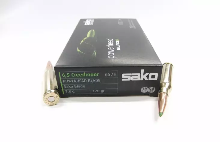 6.5 Creedmoor SAKO Powerhead Blade 7.8g Pack of 20 - 6.5 Creedmoor rifle cartridges - C663657HSA10 - 1
