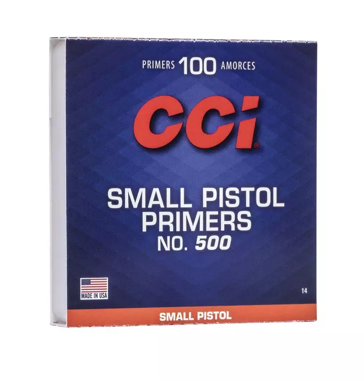 CCI 500 Small Pistol Primer - Pistol primers - 190130 - 1