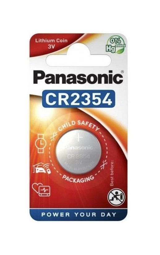CR 2354 Panasonic 3V Lithiumparisto 1kpl - Akut ja paristot - 4040849235900 - 1