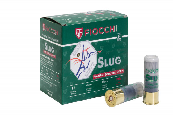 Fiocchi 12/70 Practical Slug Open 28g - Haulikon täyteiset patruunat eli slugit - 863240 - 1