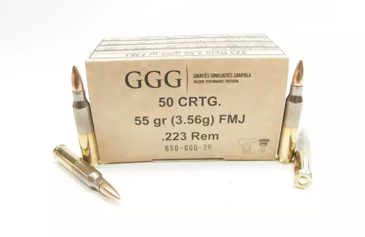 GGG .223 rem 55gr FMJ - 223 Rem. -rifle cartridges - 125510 - 5