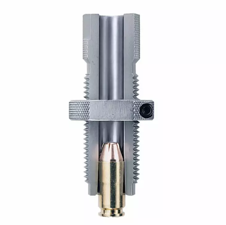 Hornady 9mm/38cal and 10mm/40 S&W Taper CRIMP AP Case - Handgun loading dies - 044170 - 1