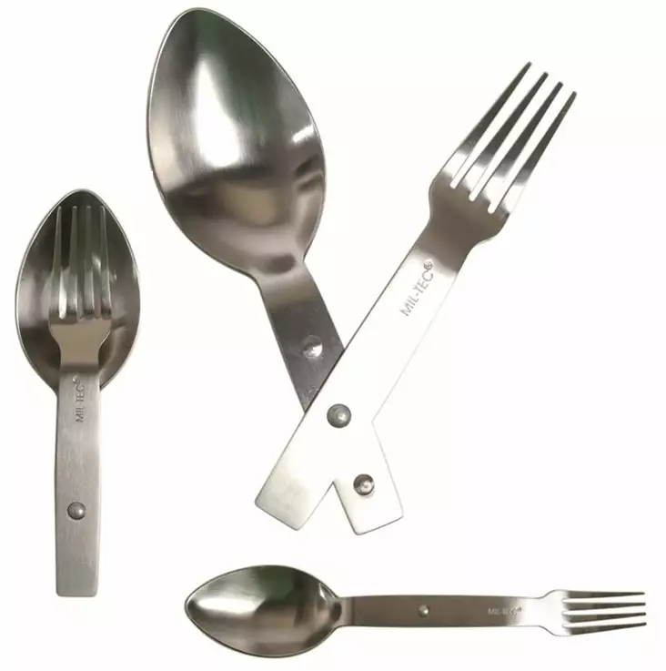Lusikka-Haarukka Stainless Steel - Ruokailuvälineet ja termospullot - 4046872275210 - 1