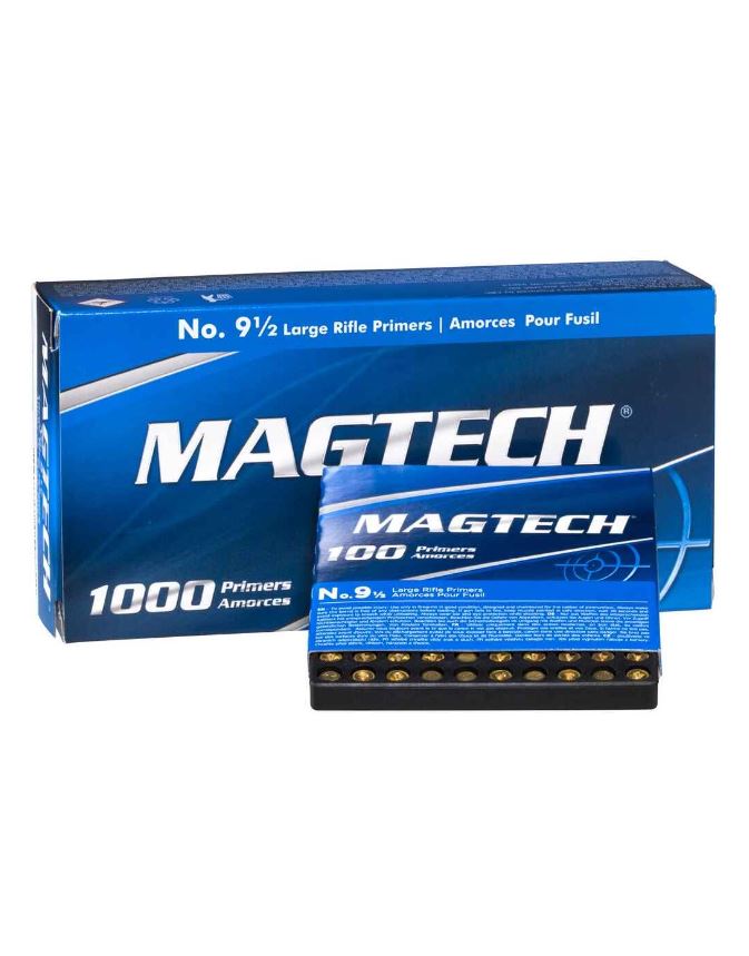 MAGTECH 9½ iso kiväärinalli 100kpl - Kiväärin nallit - 185090 - 1