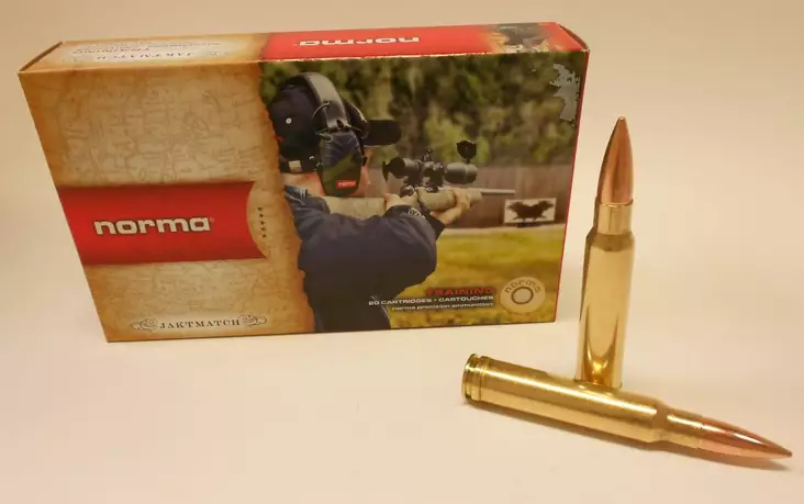 338 WM NORMA Jaktmatch 14,6g FMJ 20kpl - 338 Win. Mag. -kiväärinpatruunat - 20185100 - 1