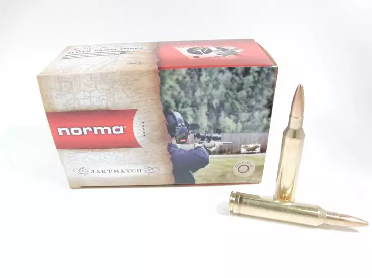 7mm RM NORMA Jaktmatch 9,7g FMJ 50kpl - Muut kiväärin patruunat - 20170260 - 1