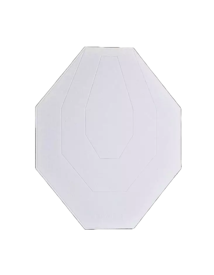 IPSC Mini taulu Valkoinen säänkestävä 10kpl - Säänkestävät taulut - 2002-10 - 1