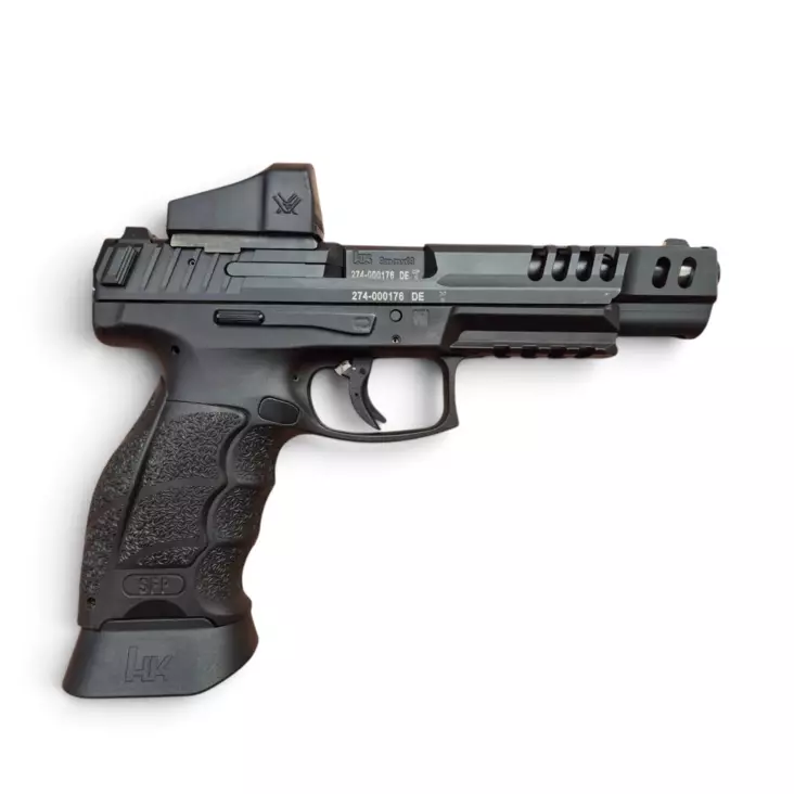 Heckler & Koch SFP9 OR Match 9x19 käytetty pistooli ja Vortex Venom asepaketti - Käytetyt käsiaseet - Vaihto02170 - 1