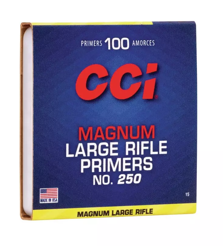 CCI 250 LRM Large Rifle Magnum Primer - Rifle primers - 190040 - 1