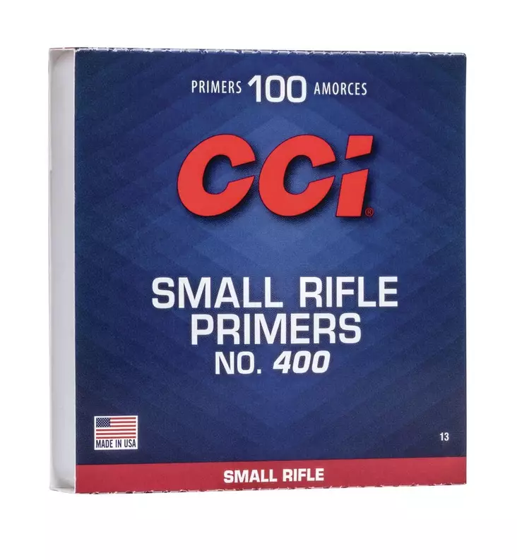 CCI 400 small rifle primer - Rifle primers - 190090 - 1