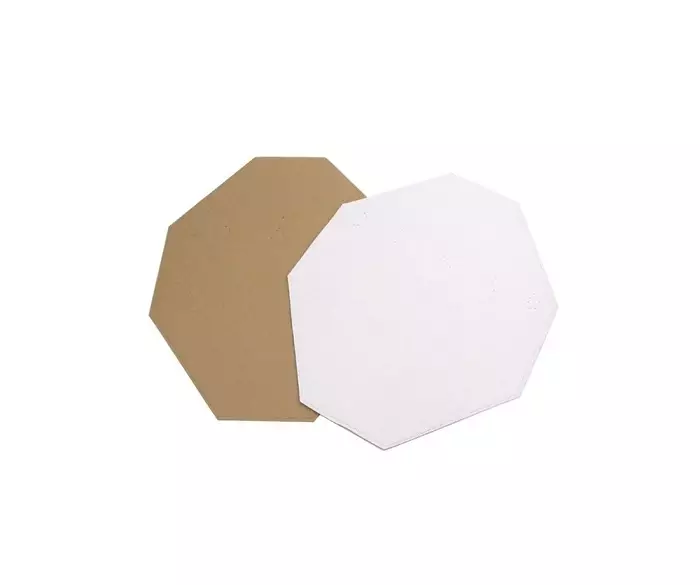 IPSC micro taulu 40% ruskea/valkoinen 100kpl - Toiminta-ampujan taulut - IPSC-MICRO-BW-100 - 2