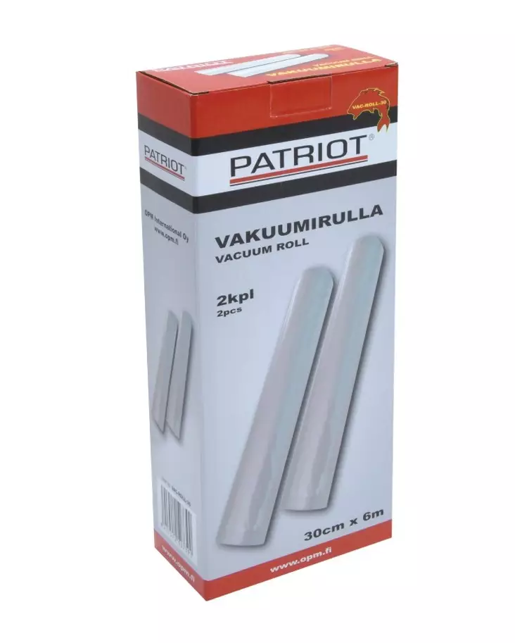 Patriot Vakuumirulla 30cm x 600cm - Vakuumikoneet ja tarvikkeet - VAC-ROLL-30 - 1