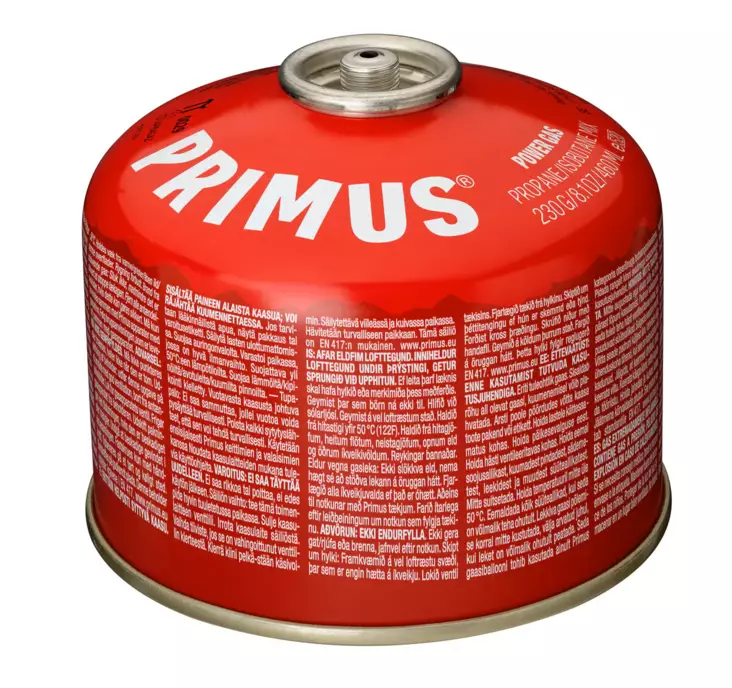 PRIMUS Power Gas 230g - Retkikeittimet ja tarvikkeet - 2700-220720 - 1