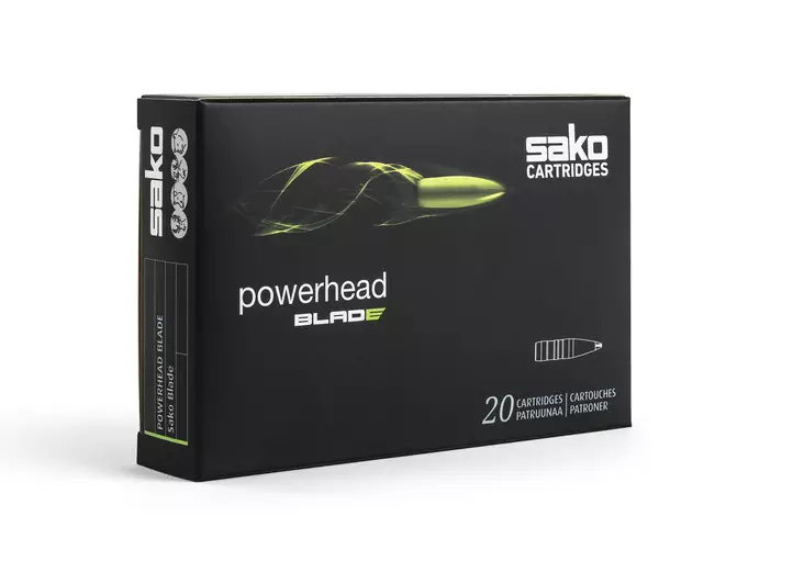 7,62x53R Sako Powerhead Blade 10,5g 20kpl - 7,62x53R & 7,62x54R -kiväärinpatruunat - C630655ASA10 - 1