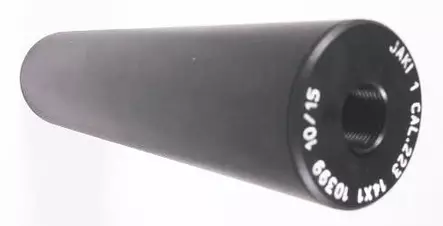 JAKI 1 cal 22-223 Matte Black 14x1 SA - Traditional rifle silencers - 40703222m14x1 - 1