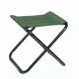 Folding Camping Chair, Black/Green - Camping stools and furniture - 14447001 - 1