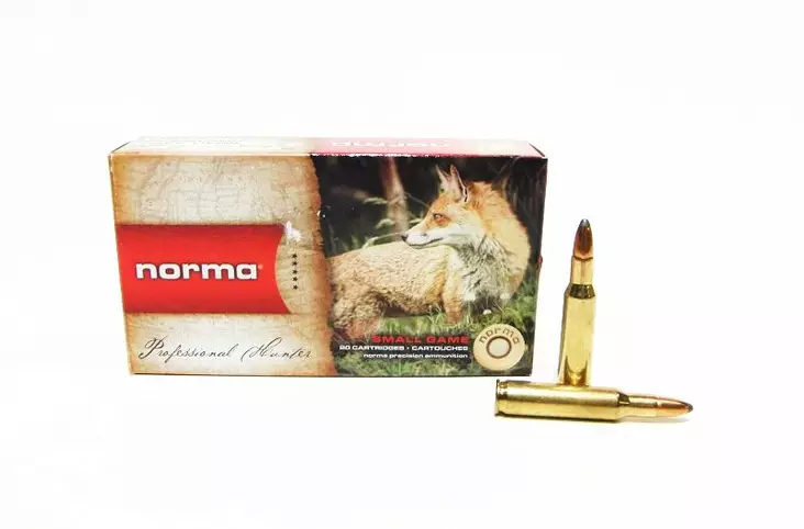 222 Rem NORMA 3.2g SP 20pcs - 222 Rem. -rifle cartridges - N15711 - 3