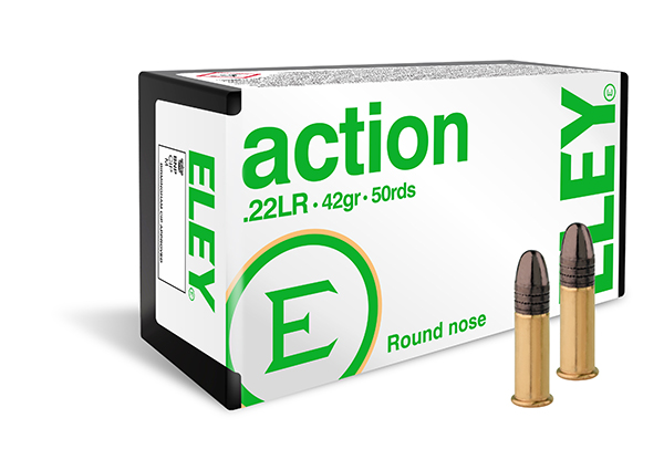 22lr Eley Action 42gr 50kpl - 22 LR Standard Velocity patruunat - 04101 - 1