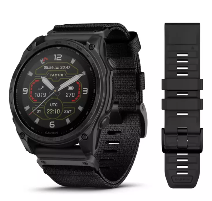 Garmin Tactix 8 51mm Solar Applied Ballistics Elite taktinen urheilukello - Sports Watches & Tactical Watches - 010-03407-11 - 1