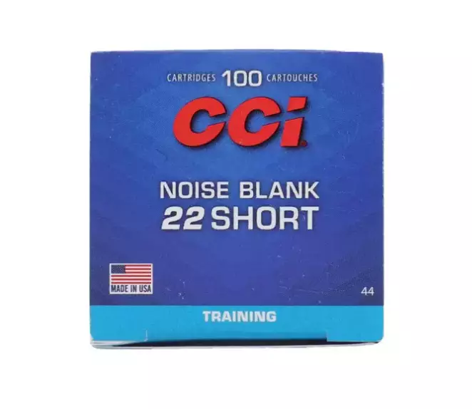 CCI 22 Short Blank Cartridge Pack of 100 - Non-lethal ammunition - 130001 - 1