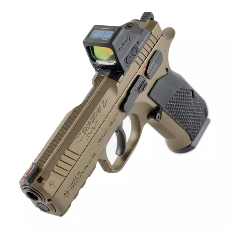 CZ Shadow 2 Compact Bronze 9x19 / Holosun pistoolipaketti LIMITED EDITION - Itselataavat pistoolit - 0434-0743-PL240311 - 1
