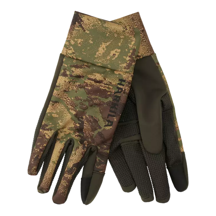 Härkila Deer Stalker Camo Fleece Gloves - Hunting and outdoor gloves - 5707335500261 - 5
