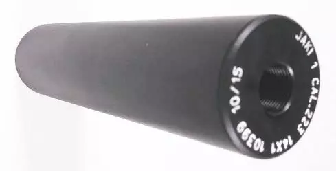 JAKI 1 cal 22-223 Matte Black 14x1 SA - Traditional rifle silencers - 40703222m14x1 - 1