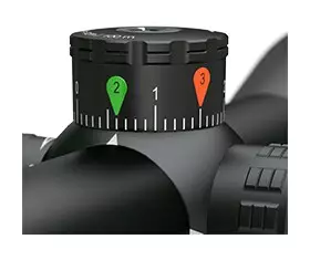 Kahles BT HELIA ballistiikkatorni - Scope elevation towers and throw levers - 30211 - 1