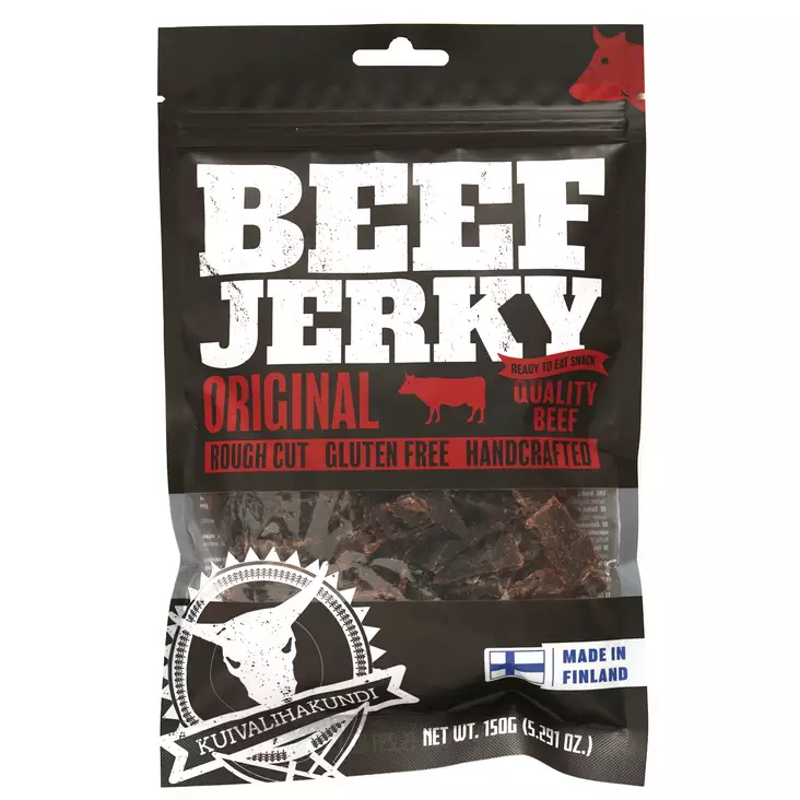 Kuivalihakundi Beef Jerky 150g - Retkimuonat - 11-1 - 10
