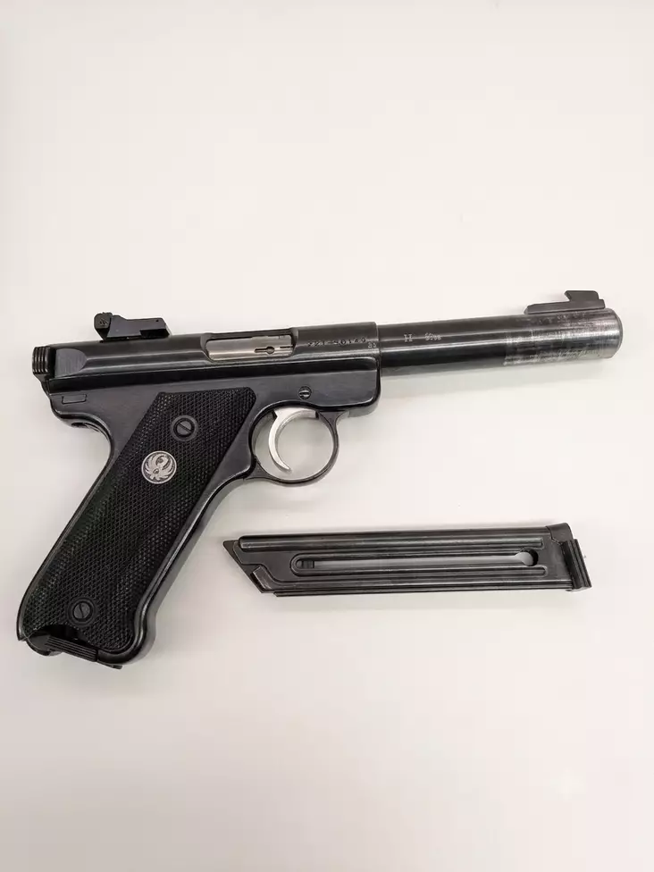 Ruger MK II Target .22lr käytetty - Käytetyt käsiaseet - Vaihto03051 - 1